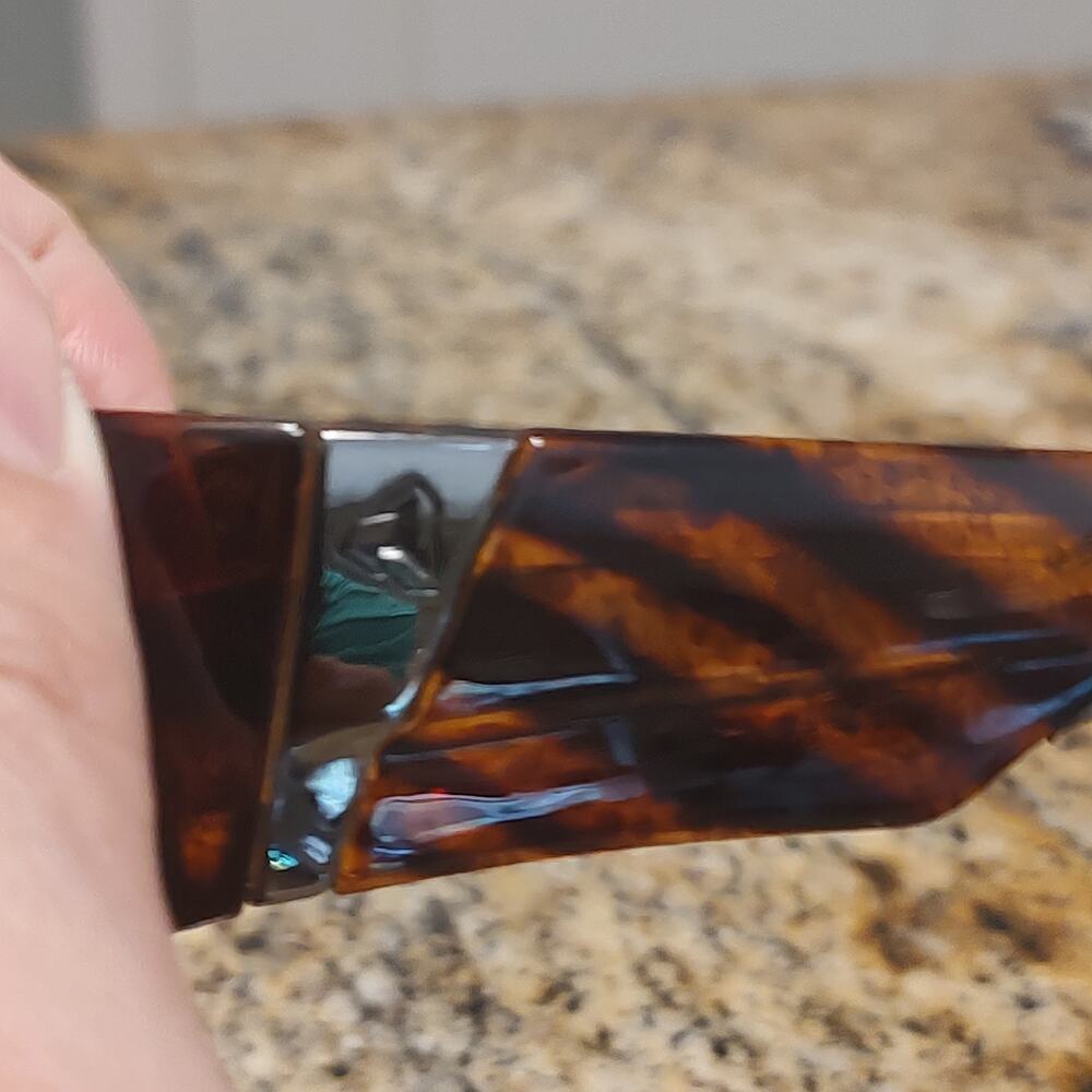 Bison R804-002 Tortoise Shell Wraparound Sunglasses - Picture 5 of 12